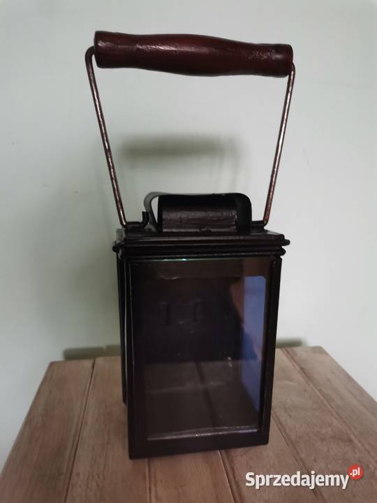 Stara lampa kolejowa Art Deco małopolskie Kraków