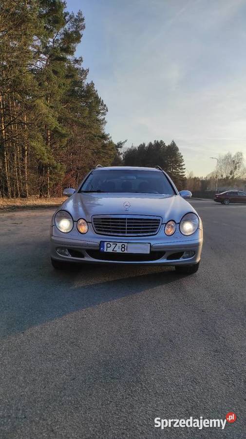 Mercedes E 211 2003 r awangarda 32 205 Klasa E Chodzież sprzedam