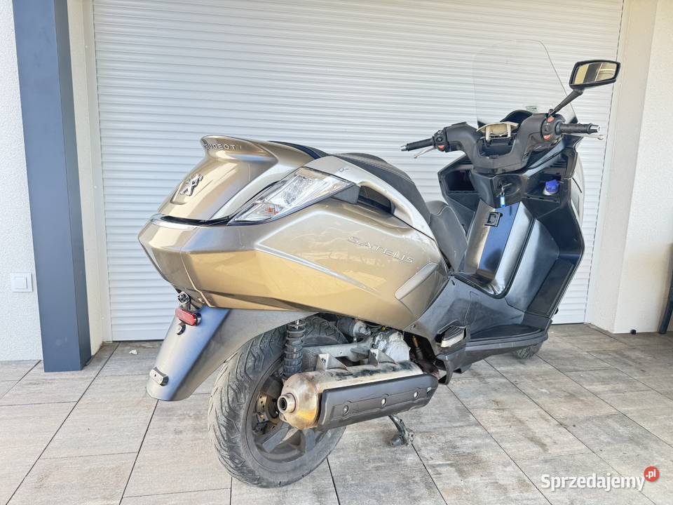 Peugot Satelis 125 2014 Maxi Skuter Duży Sym Łososina Dolna