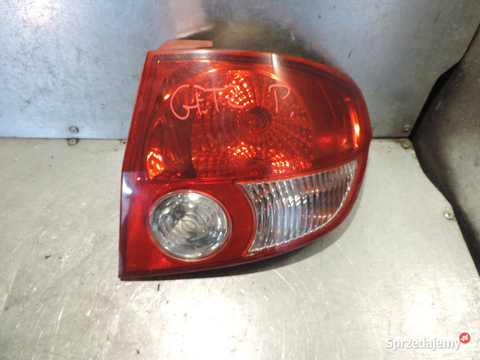 LAMPA PRAWY TYŁ HYUNDAI GETZ osobowe małopolskie Nowy Sącz sprzedam