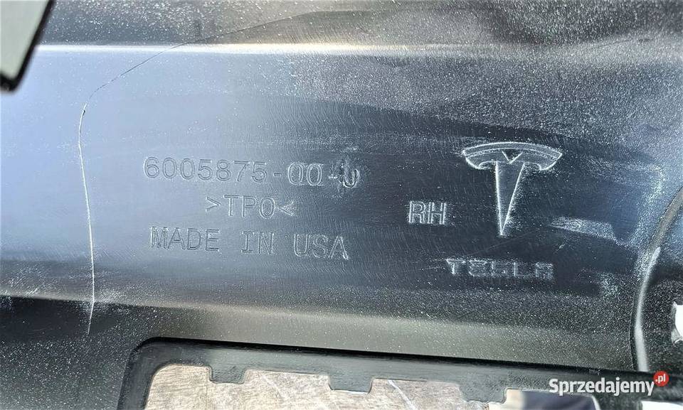 TESLA S LIFT NAKŁADKA PROGOWA PRÓG PRAWY NOWA sprzedam