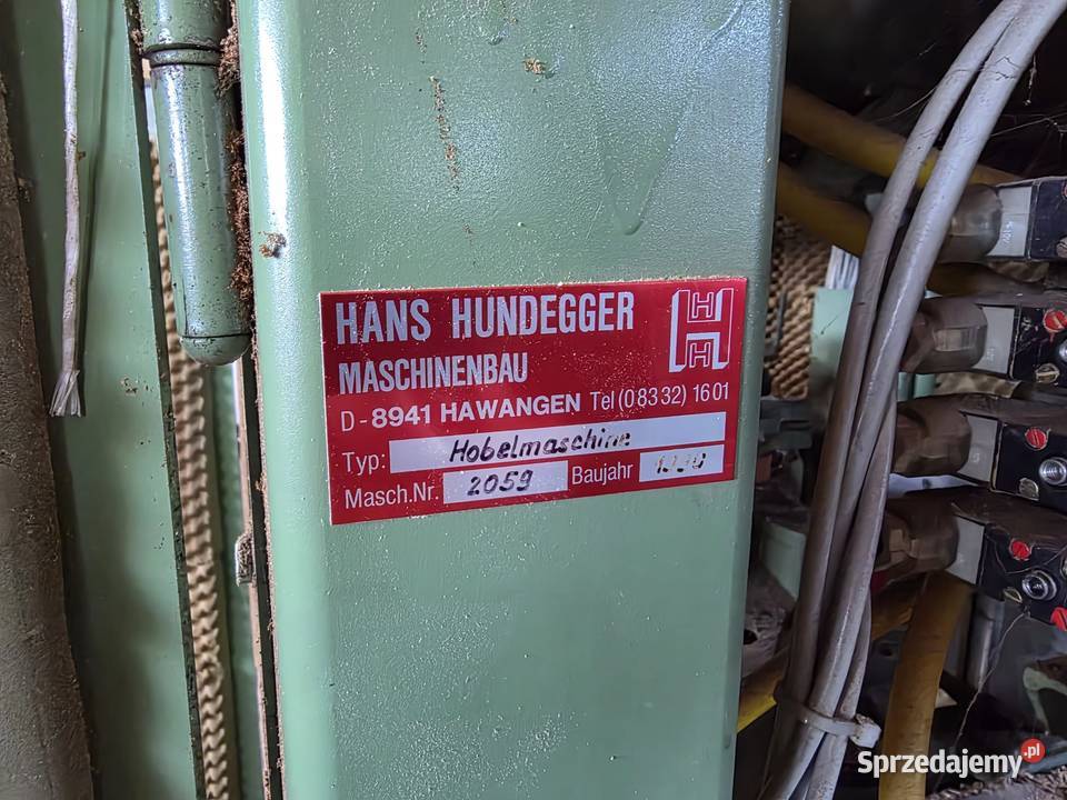 HUNDEGGER P10 Automatyczne Centrum Ciesielskie pomorskie sprzedam