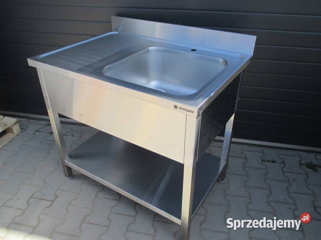 Zlew Gastronomiczny 1 Komorowy Z Półką 1007090 Ostrów Wielkopolski