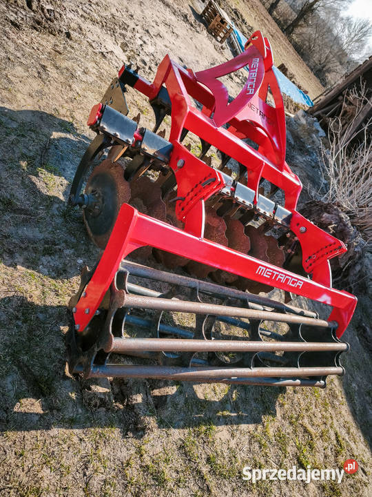 Brona talerzowa Metanga BT 180 18m Wał rurowy kujawsko-pomorskie Brodnica