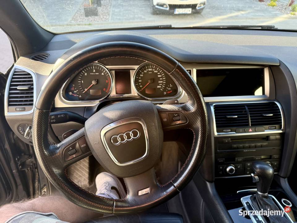 Audi Q7 2007 V8 42tdi sline panorama 7 miejsc 326KM Kętrzyn sprzedam