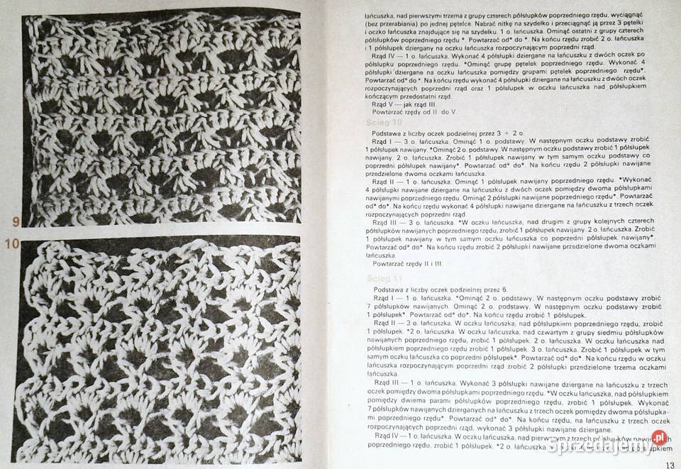 Ściegi szydełkowe Teresa Otkałło Pozostałe lubelskie