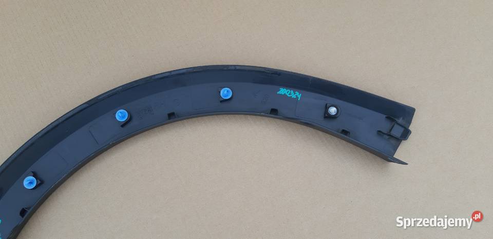 DACIA SANDERO II LISTWA NAKŁADKA BŁOTNIKA PRAWY Bieleń