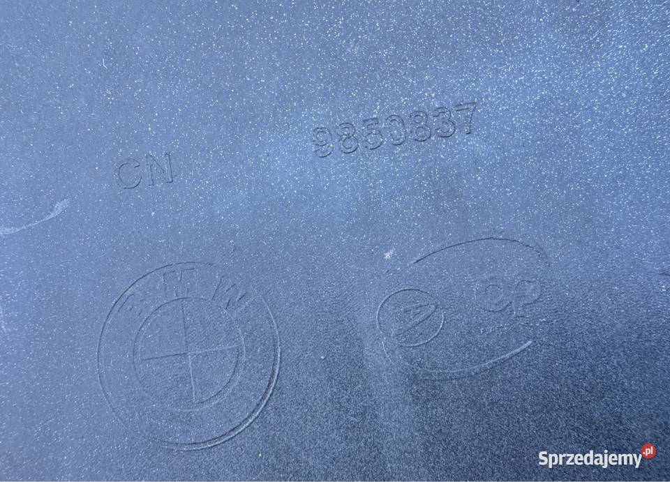 Spoiler dyfuzor zderzaka tył BMW ix3 g08 lift Międzychód