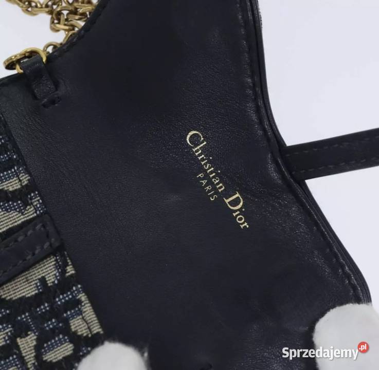 Pięny oryginał Torebka Christian Dior Trotter Dla kobiet Warszawa