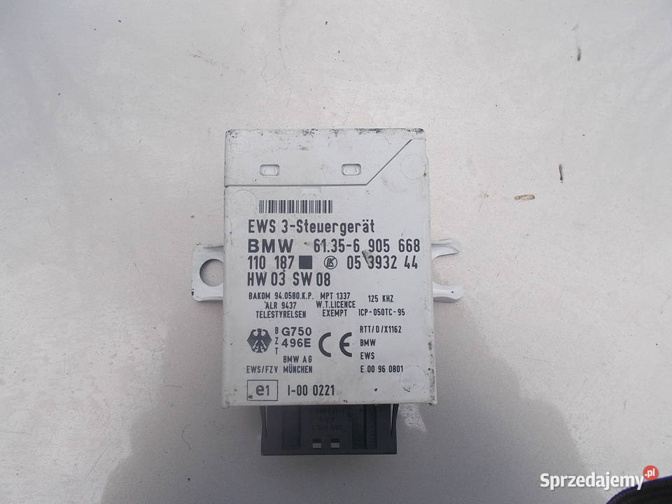 BMW e39 30D 00r moduł sterownik 6905668 lubuskie Strzelce Krajeńskie