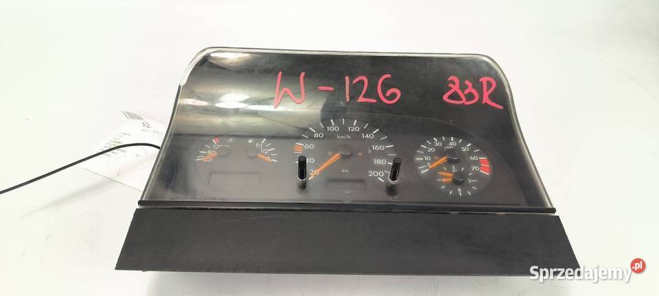 LICZNIK ZEGAR MERCEDES W126 osobowe