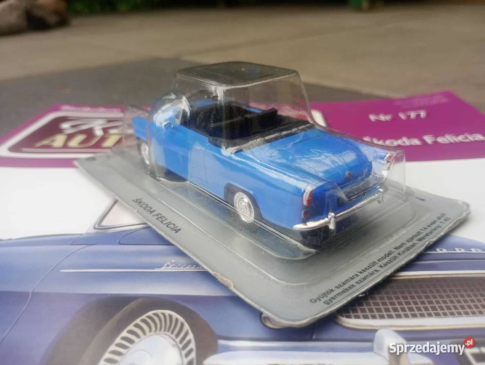 SKODA FELICIA CABRIO deagostini 143 kultowe auta Modelarstwo Warszawa