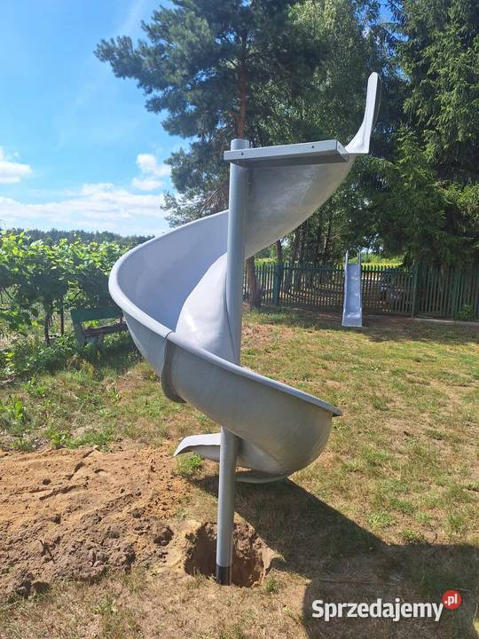 Zjeżdżalnia zakręcana na rurze o dł 5m laminat Sochaczew