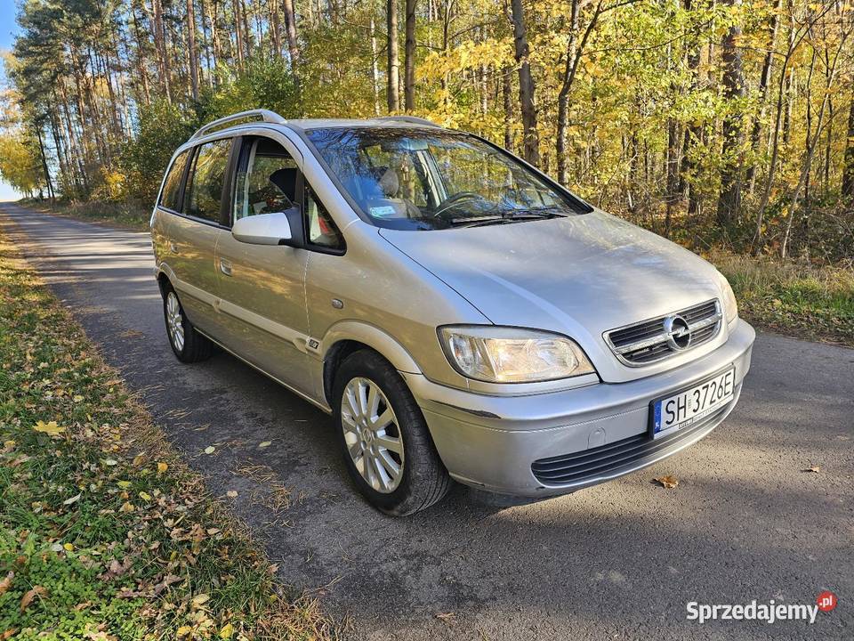 Opel Zafira 16 gaz lpg 7 osobowa benzyna+LPG Zafira łódzkie Chotynin