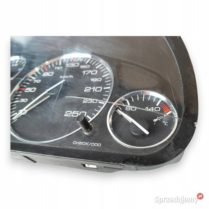 LICZNIK ZEGARY 9658138280 Peugeot 407 16 20 22 Chełm