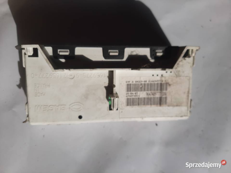 PEUGEOT 206 wyświetlacz 9647409777 osobowe łódzkie