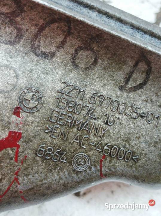 ŁAPA WSPORNIK 6770005 01 30 D M57 Bmw Seria 7 IV