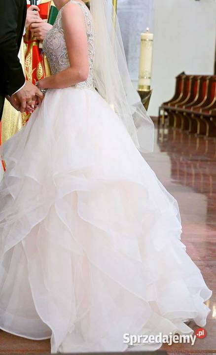 Piękna Suknia ślubna Justin Alexander Signature Rozmiar 34(XS) Warszawa