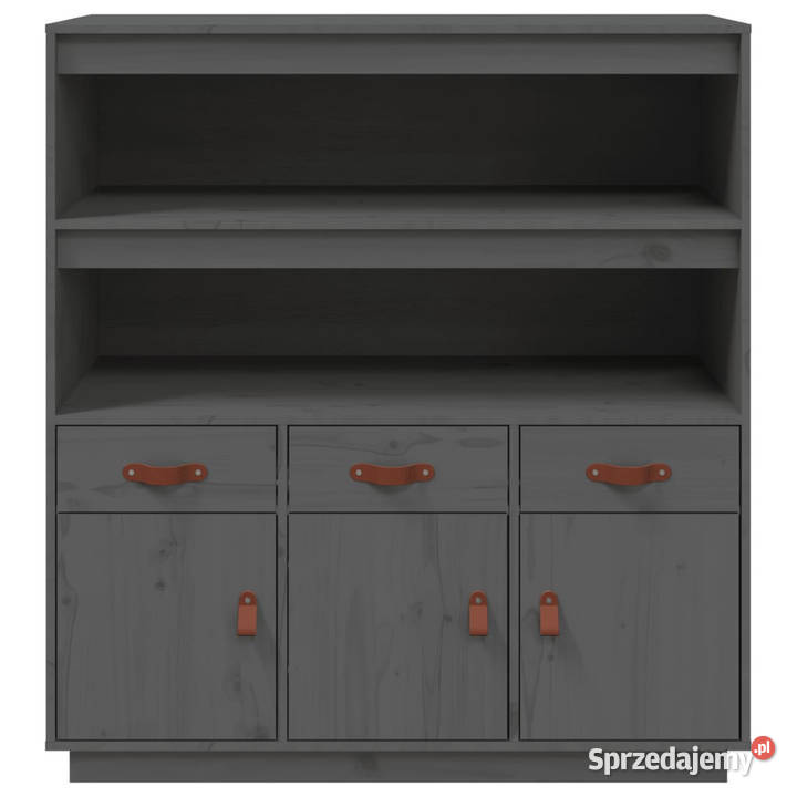 Szafka szara 100x40x1085 lite drewno sosnowe Warszawa