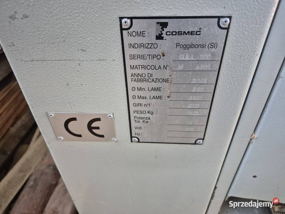 Wielopiła cosmec bull 250 Pozostałe małopolskie Jordanów