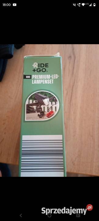 Lampki rowerowe na baterie Rudno