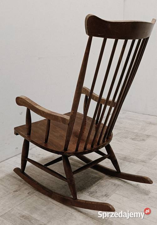 fotel bujany model Duński country bujak vintage Radomsko