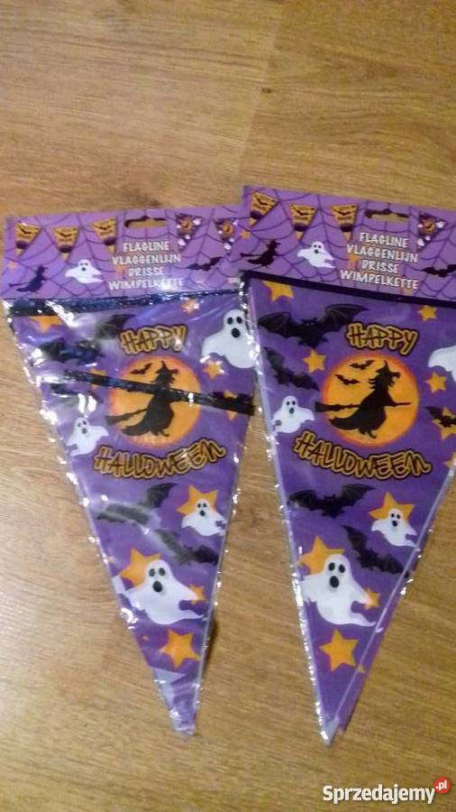 Dekoracje na Halloween wielokolorowy Iława sprzedam