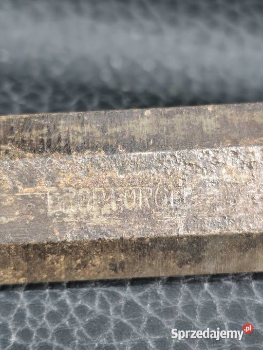 Stare dłuto stolarskie kute 18 mm Drop Forged łódzkie
