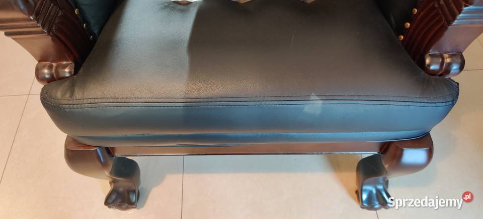 Dostojny fotel wielkiego bossa Warszawa