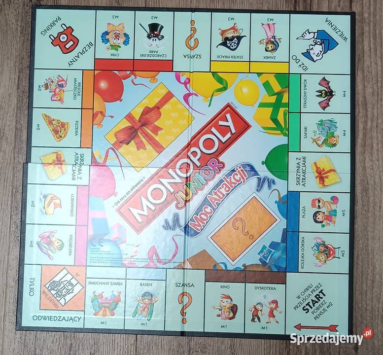 Monopoly junior zera do milionera gra Zbylitowska Góra