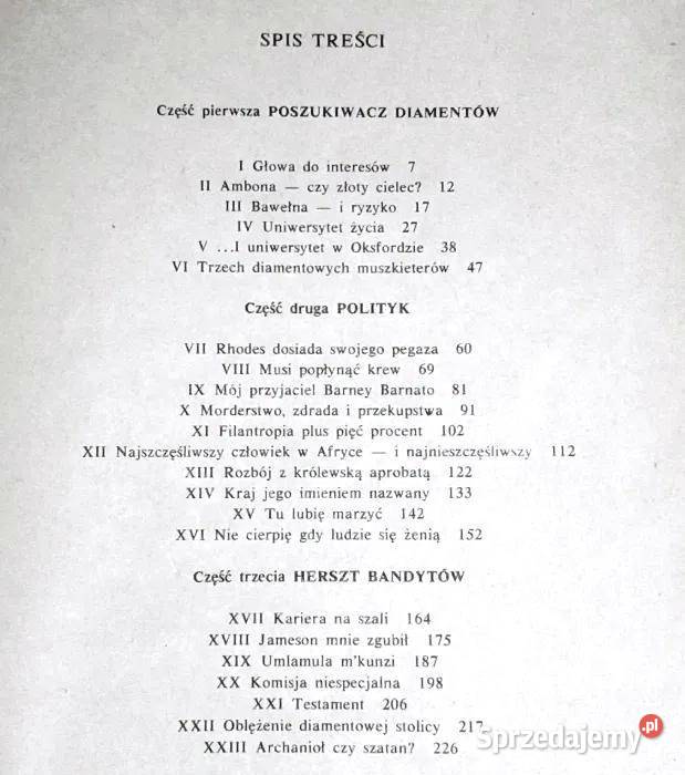 Król diamentów Cecil Rhodes George Bidwell sprzedam