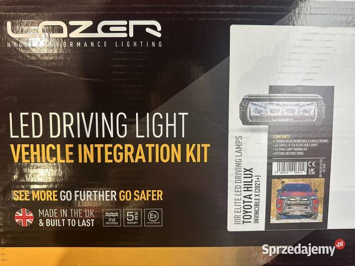 Zestaw Lamp LAZER TRIPLER 750 Elite GEN2 TOYOTA Pasłęk sprzedam