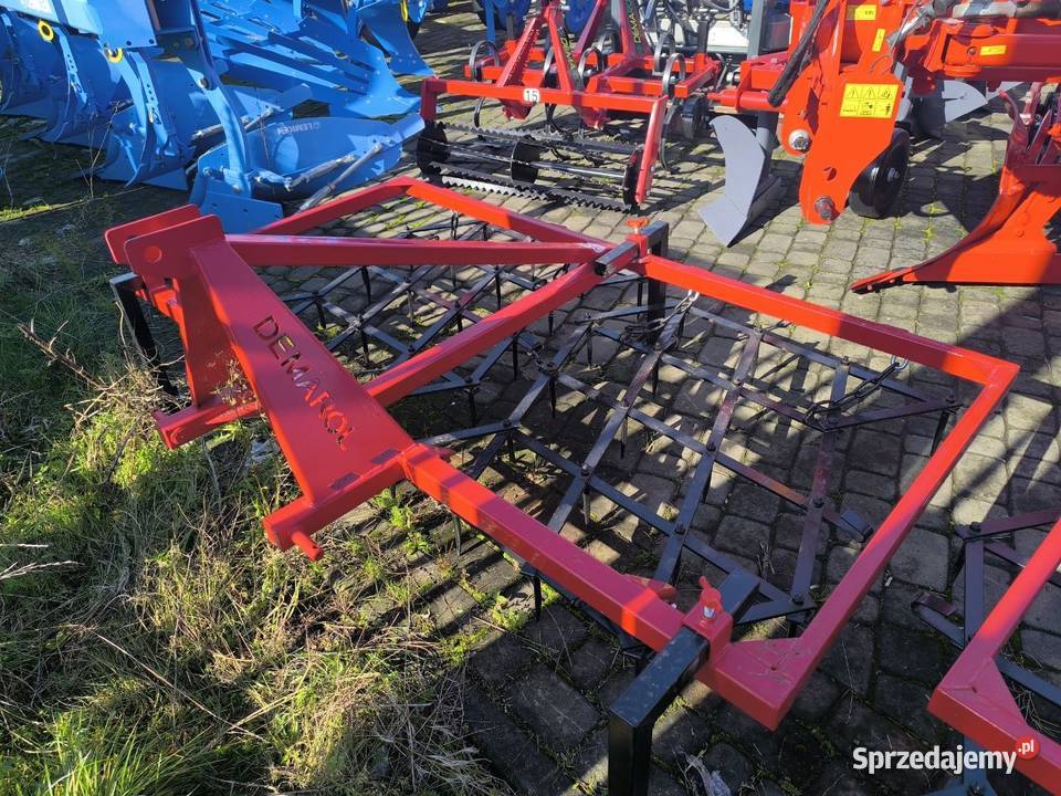 Brony 2 polowe marki Demarol do mini traktorka nieuszkodzony Maszyny uprawowe Zofipole