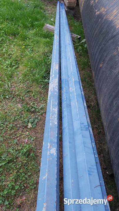 Słupy z latarni ocynkowane mocne lekie 95metra małopolskie Dobczyce sprzedam