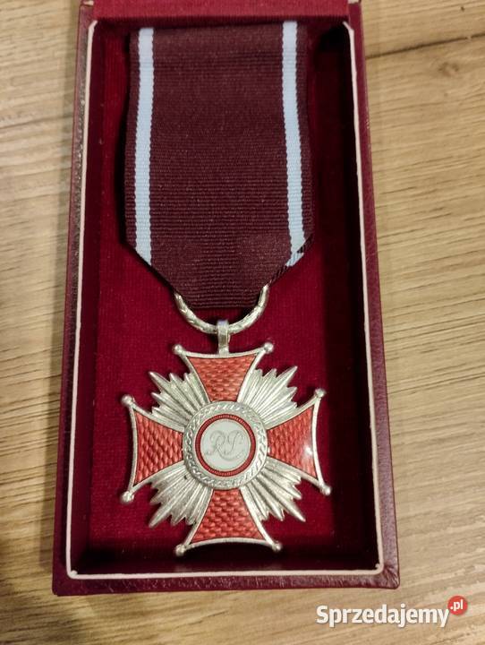 Srebrny Krzyż Zasługi III RP nadaniowy Militaria Poznań