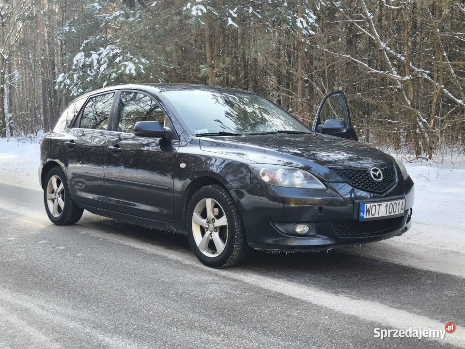 Mazda 3 2003r 1 6 Benzyna AluFelgi Tanio Możliwa klimatyzacja mazowieckie Warszawa