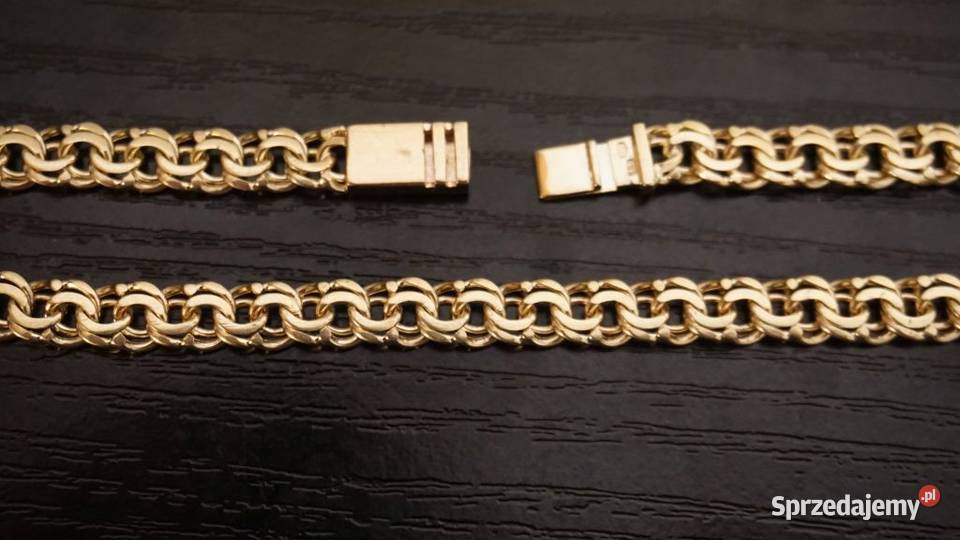 ZŁOTY ŁAŃCUSZEK GARIBALDI SPLOT GALIBARDI 60G złote Warszawa