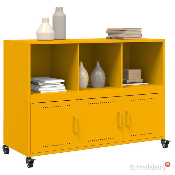Szafka musztardowa 1005x39x72 stal WM846737 mazowieckie