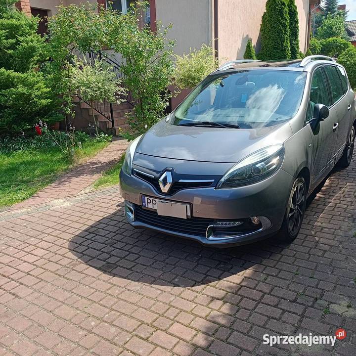 Scenic 3 Grand Lift Mały przebieg światła LED Renault Kaczory