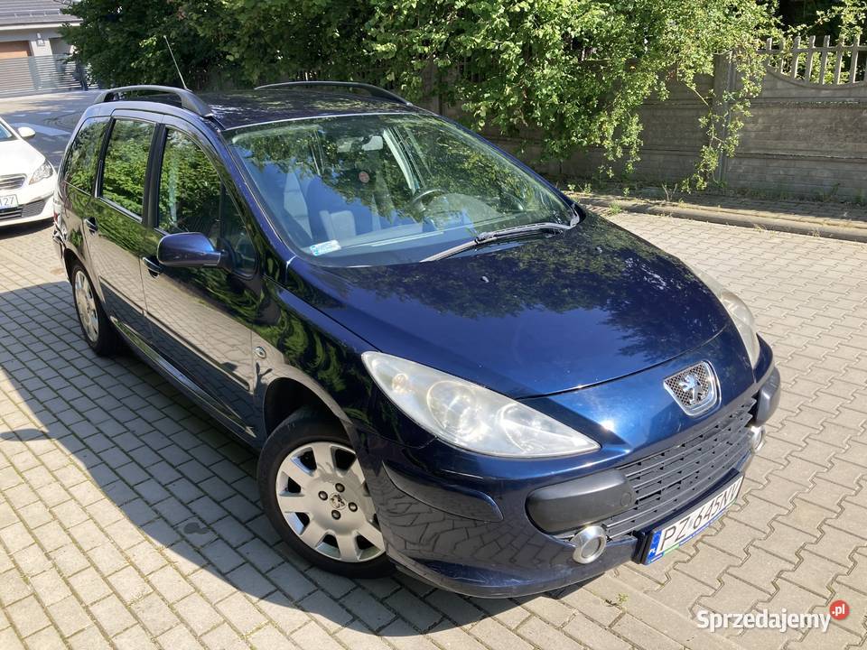 Peugeot 307 kombi 16HDI 109 przegląd 102026 Rok produkcji 2006 Swarzędz
