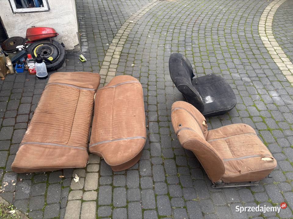 Fotele kanapy FSO polonez 125p komplet osobowe Limanowa