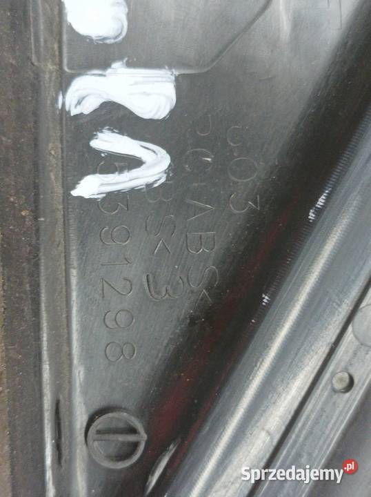 OSŁONA TRÓJKĄT BŁOTNIKA LEWY PRZÓD 75391298 Fiat świętokrzyskie