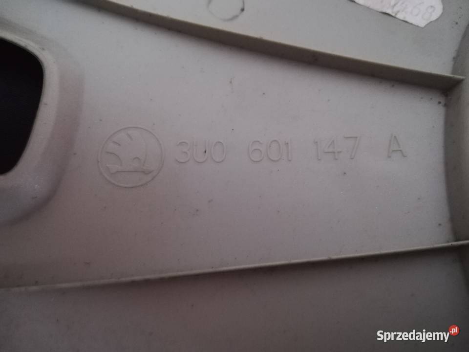 Oryginalny kołpak 16 Skoda Superb Octavia Pozostałe Łódź sprzedam