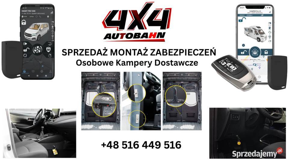 Zabezpieczenie Aut Alarmy Blokady GPS Montaż Poznań