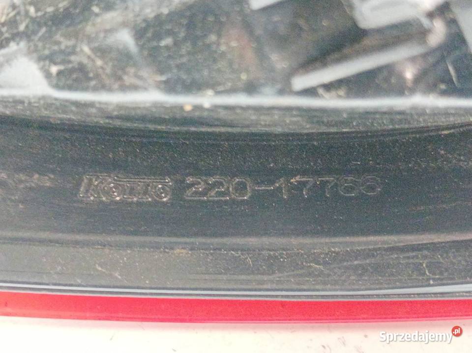 LAMPA TYŁ LEWA LIFT FL 265559212R Renault Kangoo Rok produkcji 2019