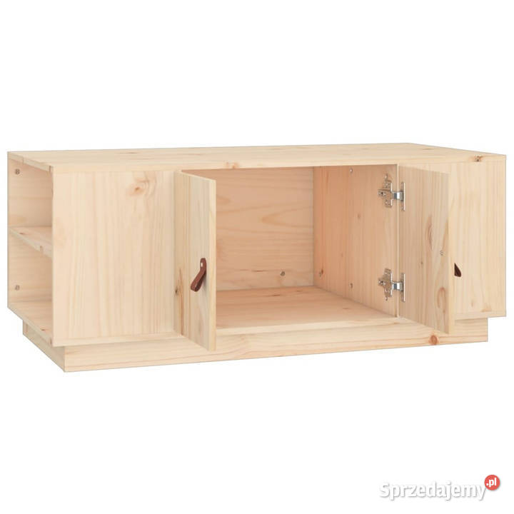 Stolik kawowy 100x50x41 lite drewno sosnowe mazowieckie Warszawa