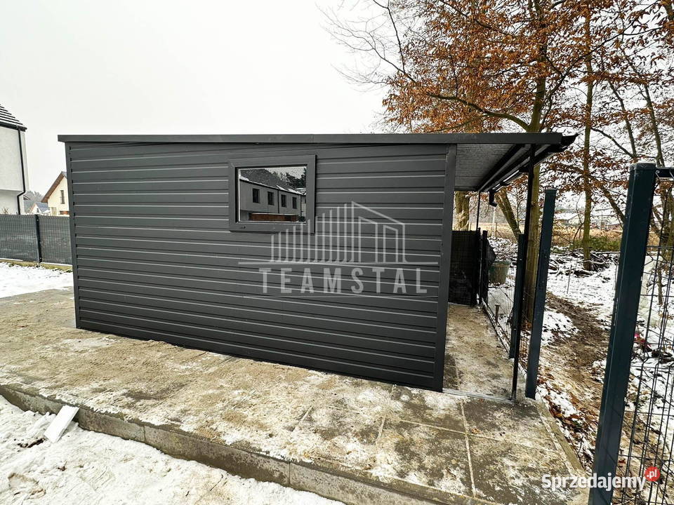 Garaż Blaszany 3x5 wiata 05x3 Brama wielkopolskie Jarocin