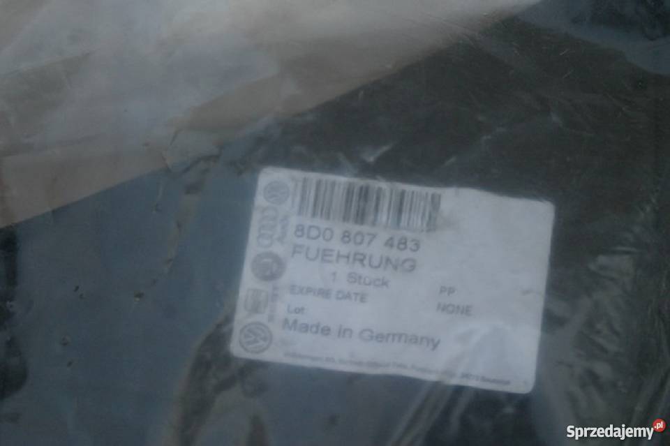 AUDI A4 B5 SEDAN ŚLIZG ZDERZAKA LEWY TYŁ osobowe Karoseria Bieleń sprzedam