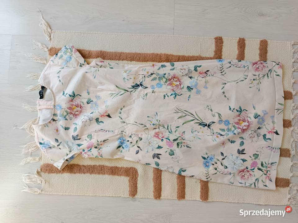 Sukienka damska elegancka w kwiaty Marki sprzedam
