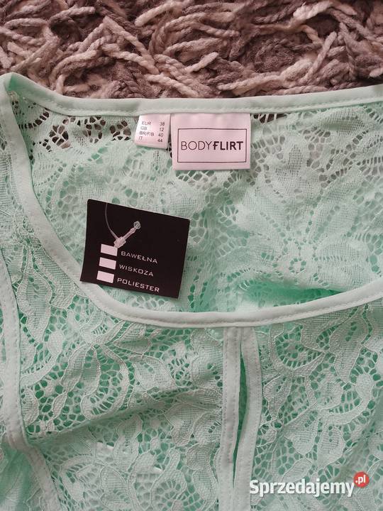 Sukienka koktajlowa miętowa małopolskie Chrzanów